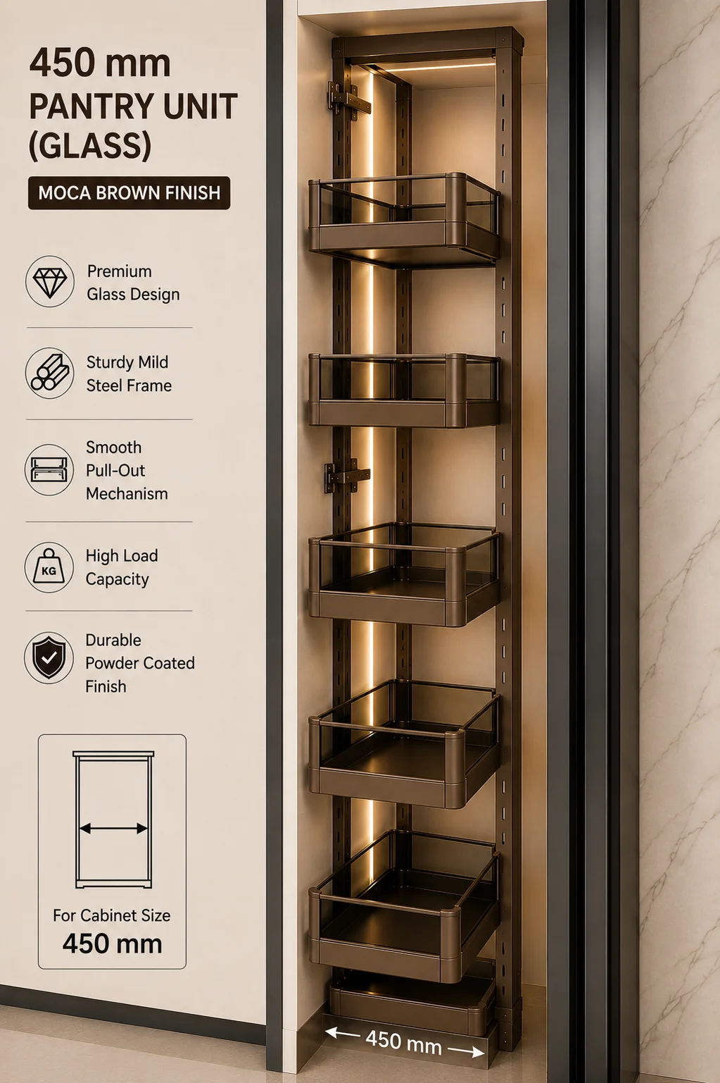 SATORI Pantry Unit storage