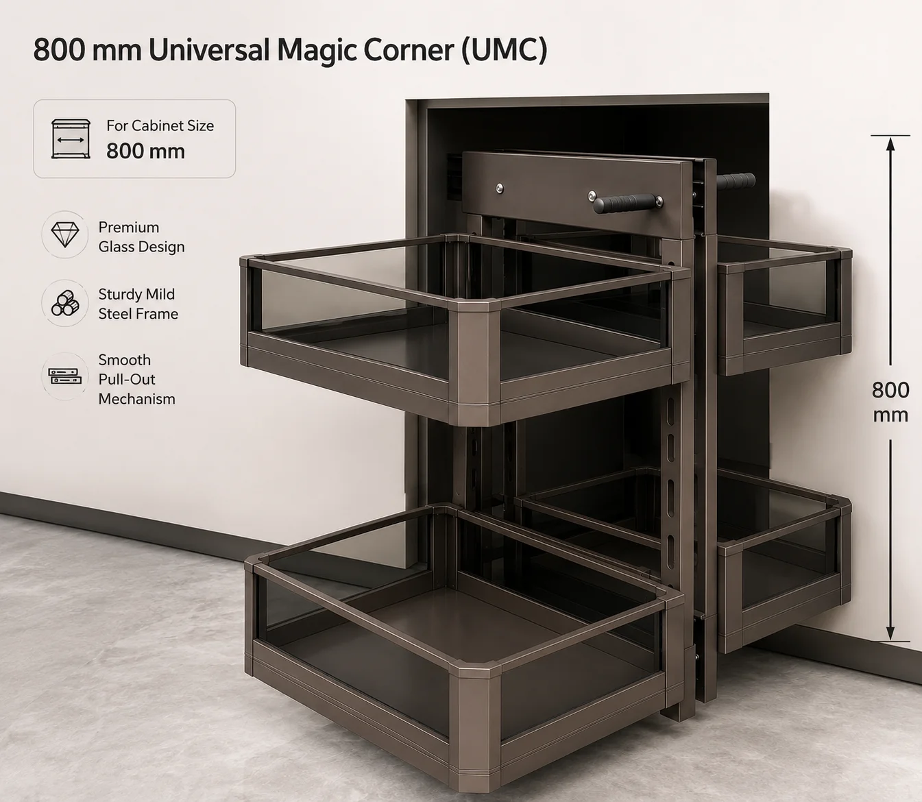 SATORI Universal Magic Corner storage